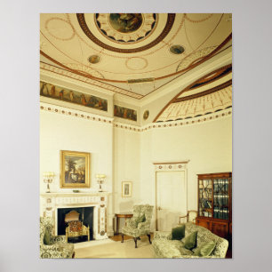 Pôster The Etruscan Room designed by Robert Adam