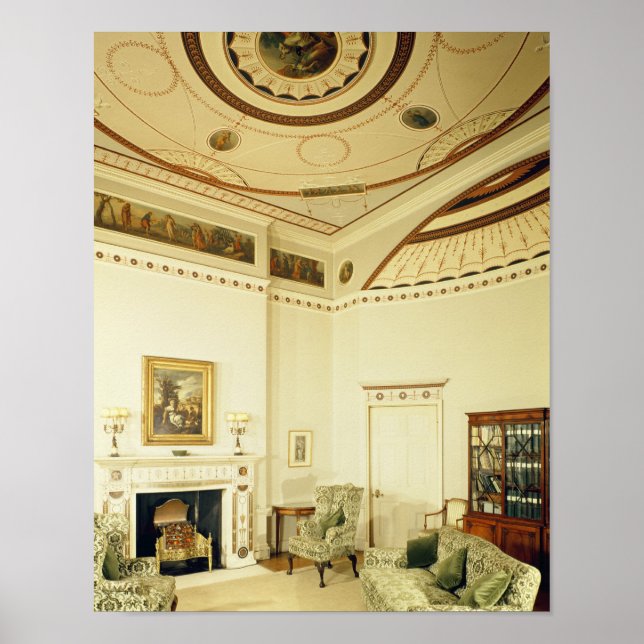 Pôster The Etruscan Room designed by Robert Adam (Frente)