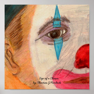 Poster The Eye of a Clown