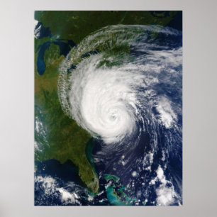 Poster The Eye of Hurricane Isabel September 18 2003