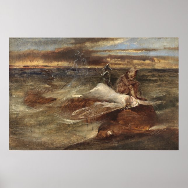 Poster The Fairy and the Sea Serpent (Frente)