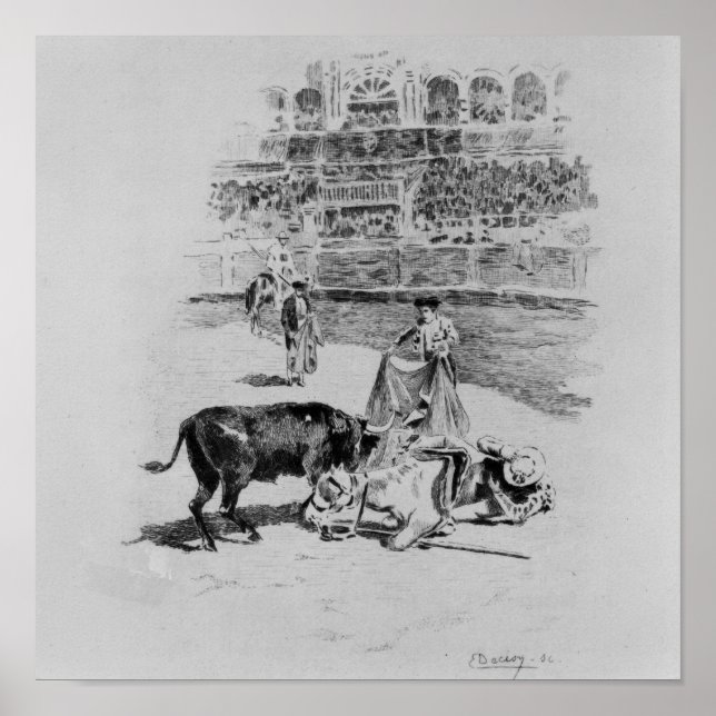 Poster The Fall of a Picador (Frente)