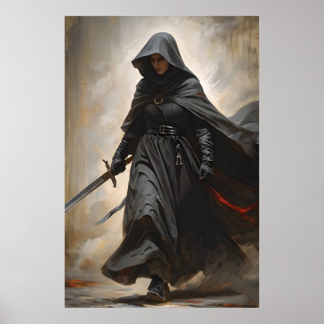 Poster The Fighting Nun (Frente)