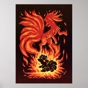 Poster The Flame Tailed Fox Within