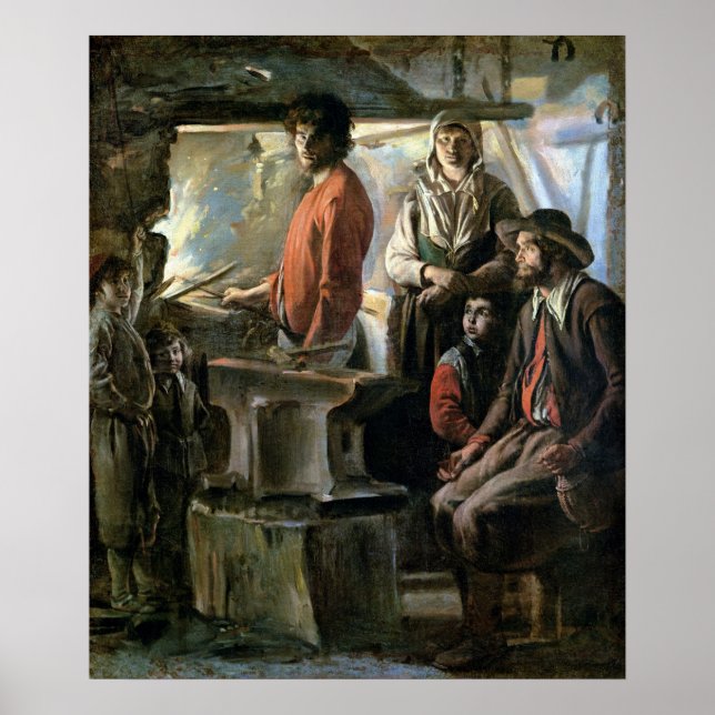 Pôster The Forge, 1640 (Frente)