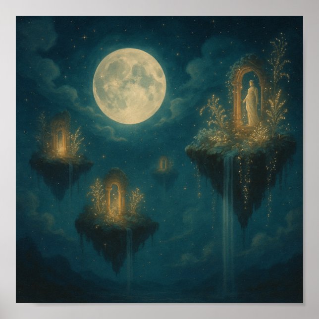 Poster The Fortress of the Mystics (Frente)