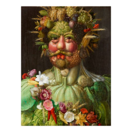 Pôster The Four Seasons: Vertumnus - Giuseppe Arcimboldo