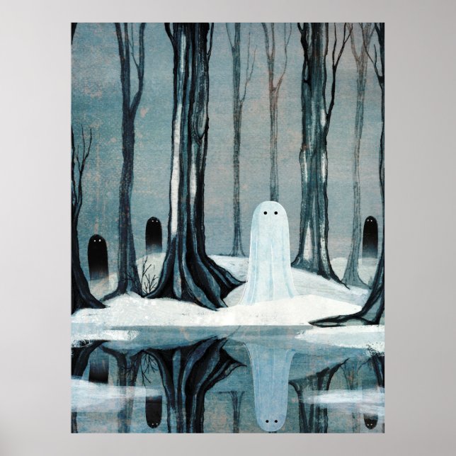 Poster The Frozen Lake (Frente)