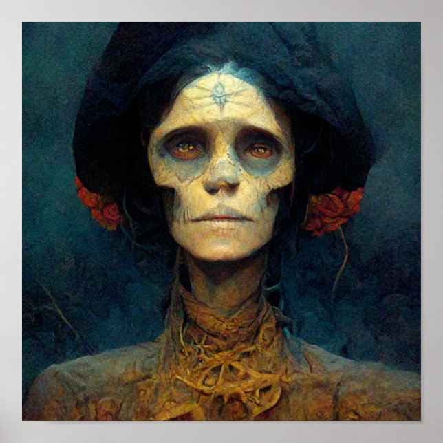 Poster The Gaunt Lady Fantasy Sci-Fi (Frente)