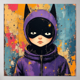 POSTER THE GIRL IN PURPLE