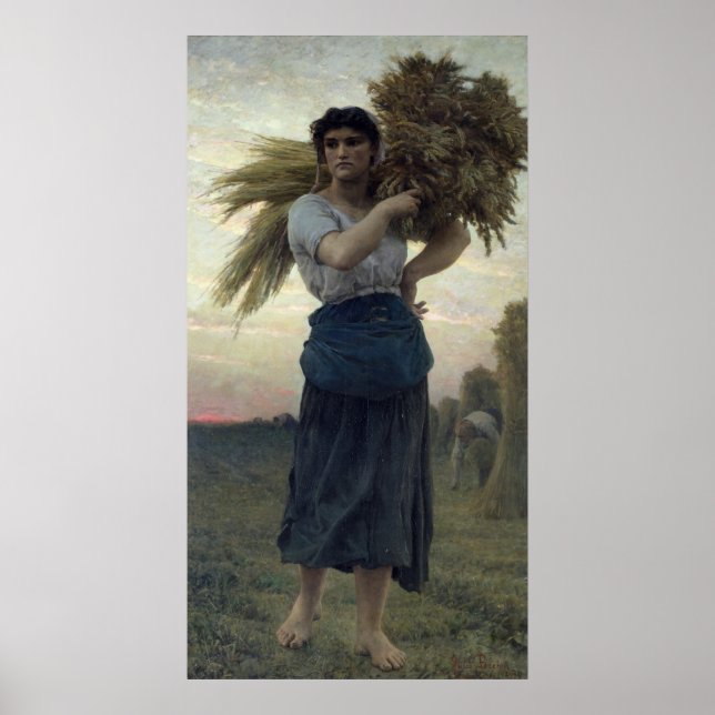 Pôster The Gleaner, 1877 (Frente)