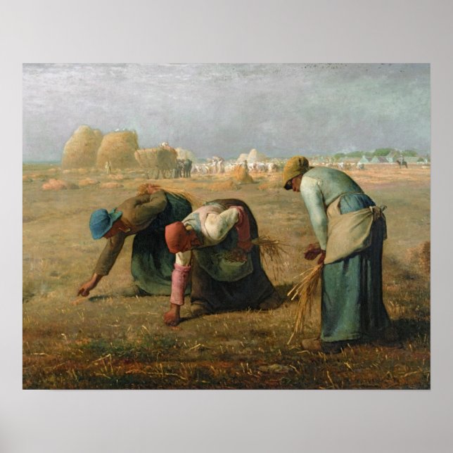 Pôster The Gleaners, 1857 (Frente)