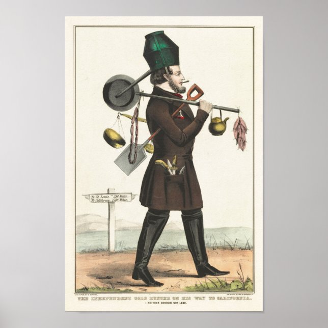 Poster The Gold Hunter (Frente)