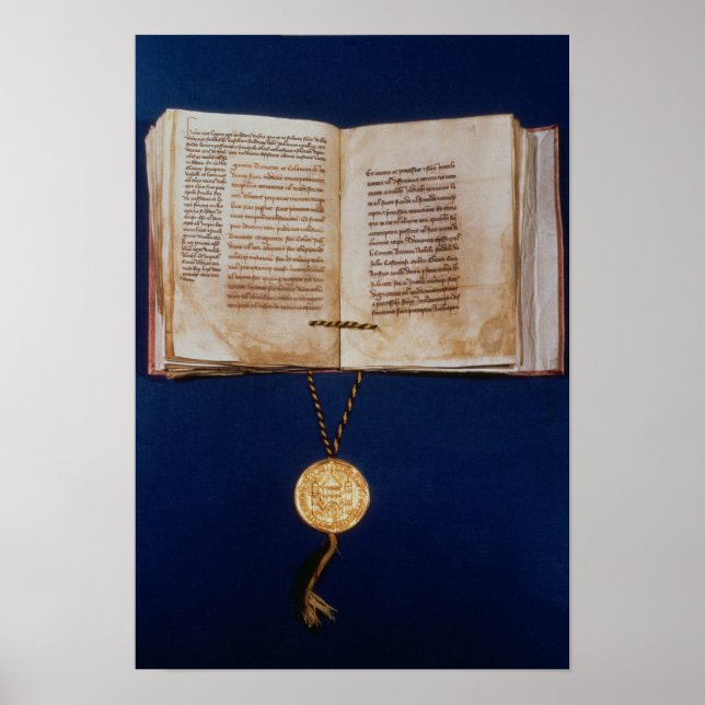 Poster The Golden Bull of Charles IV (Frente)