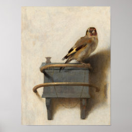 Poster The Goldfinch, 1654, por Carel Fabritius
