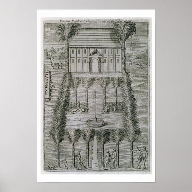 Pôster The Governor's Palace on the Island of Dominica (e (Frente)