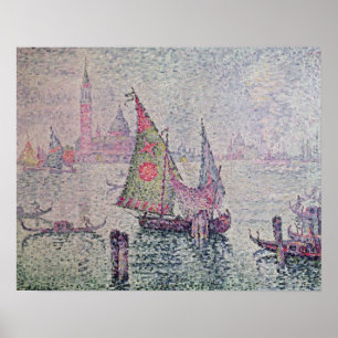 Pôster The Green Sail, Venice, 1904