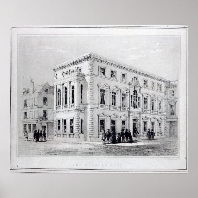 Pôster The Gresham Club (Frente)