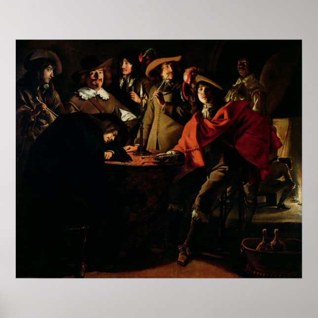 Pôster The Guarda Smoking, 1643 (Frente)