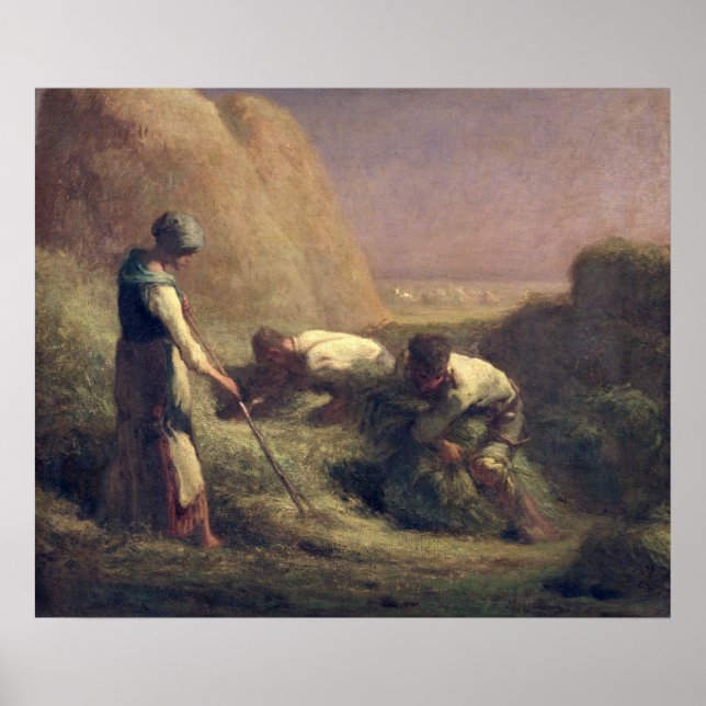 Pôster The Hay Trussers, 1850-51 (Frente)