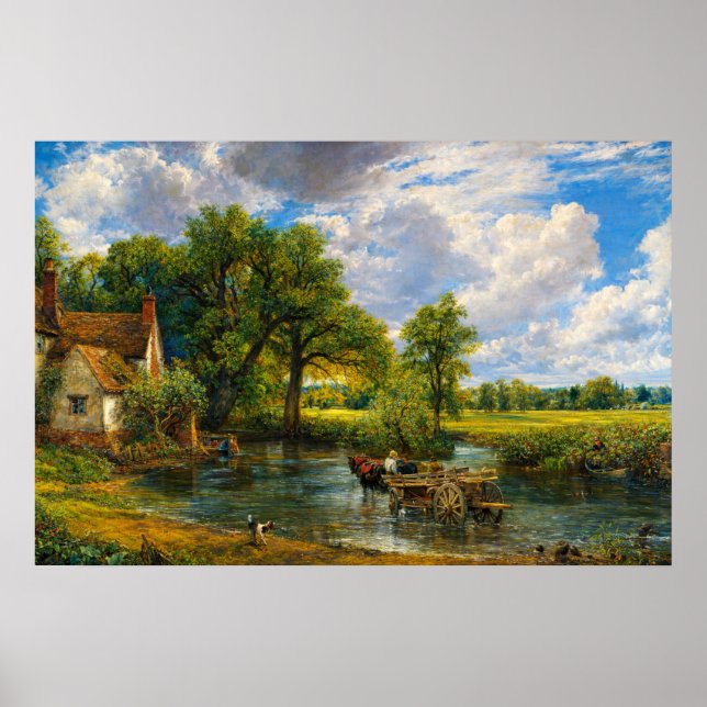 Poster The Hay Wain by John Constable (Frente)