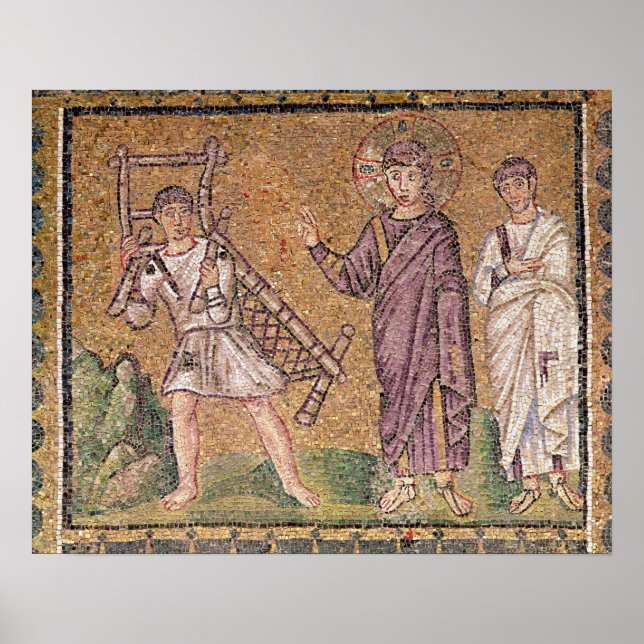 Pôster The Healing of the Paralytic of Capernaumx (Frente)