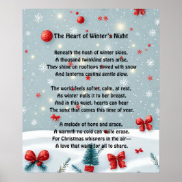 Poster The Heart of Winter’s Night
