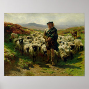 Poster The Highland Shepherd, 1859