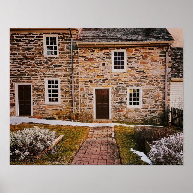 Poster The Historic Massey House Print (Frente)