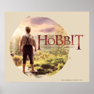 Pôster The Hobbit Logo with BILBO BAGGINS™ Back