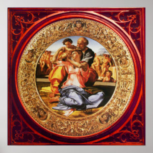Pôster The Holy Family - The Doni Tondo