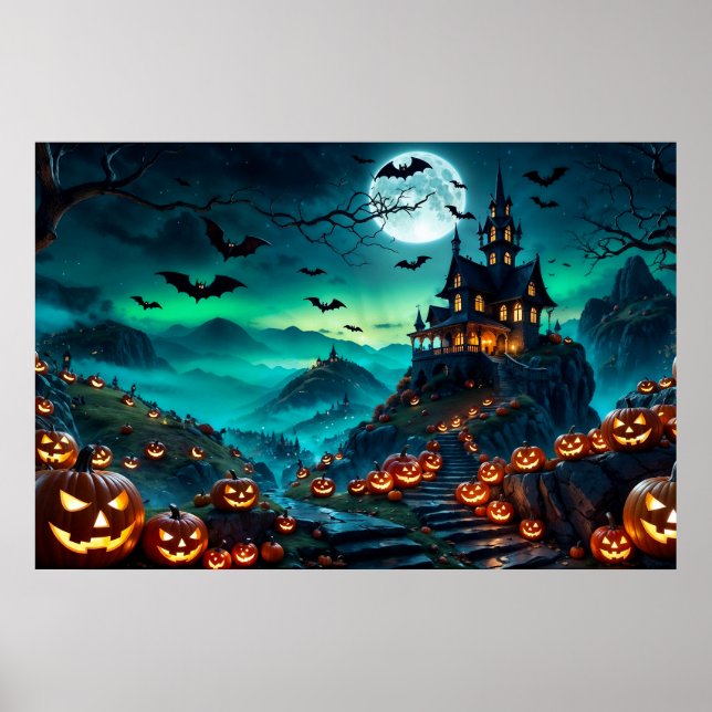 Poster The House by the Pumpkin Road (Frente)