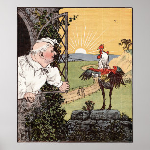 Poster The House that Jack Built, Randolph Caldecott