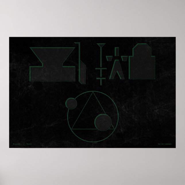 Poster The Identification (Frente)