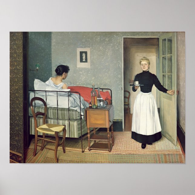 Pôster The Ill Child  1892 (Frente)