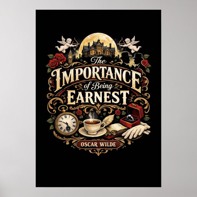 Poster The Importance of Being Earnest (Frente)