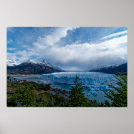 Poster The impressive Perito Moreno Glacier