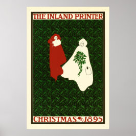 Poster The Inland Printer 1895 Christmas Will Bradley Art
