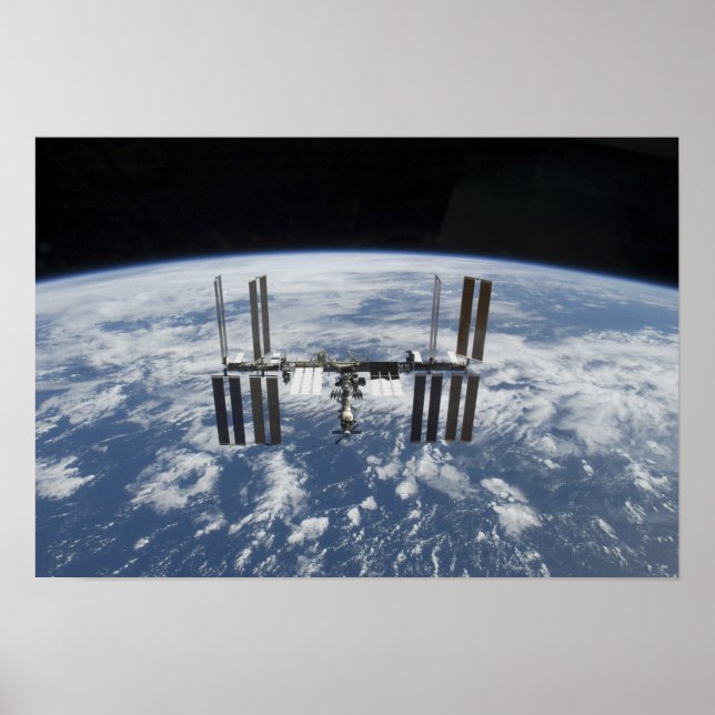 Pôster The International Space Station in orbit (Frente)