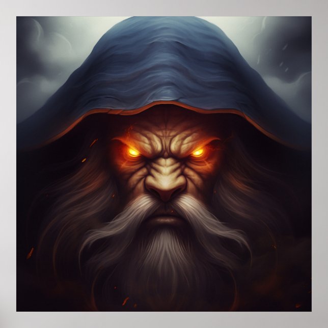 Poster The Ire of the Sage (Frente)