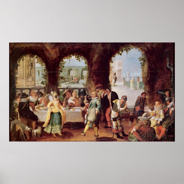 Poster The Italian Comedians (Frente)