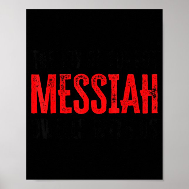 Poster The Joy Of Sukkot Messiah Dwells With Us Jewish Ho (Frente)