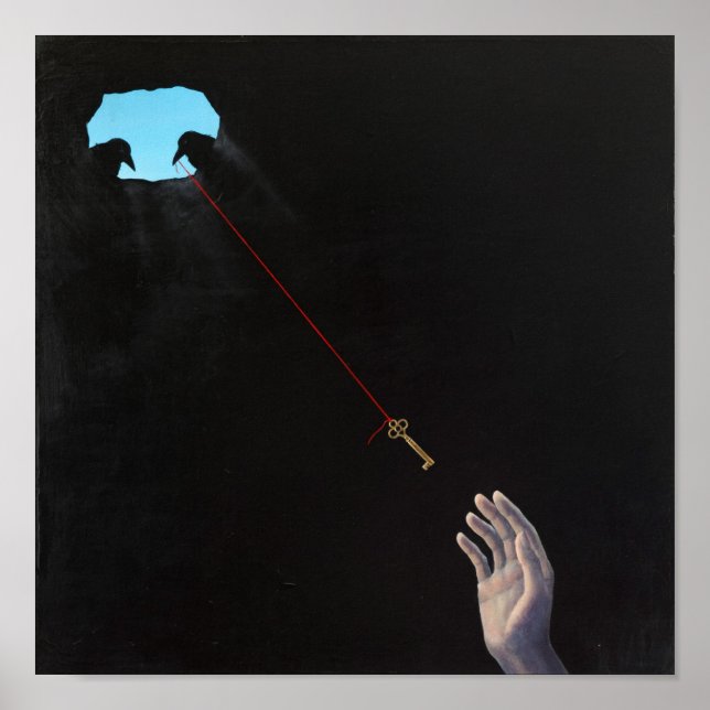 Poster "The Key" por Christiane Cegavske (Frente)