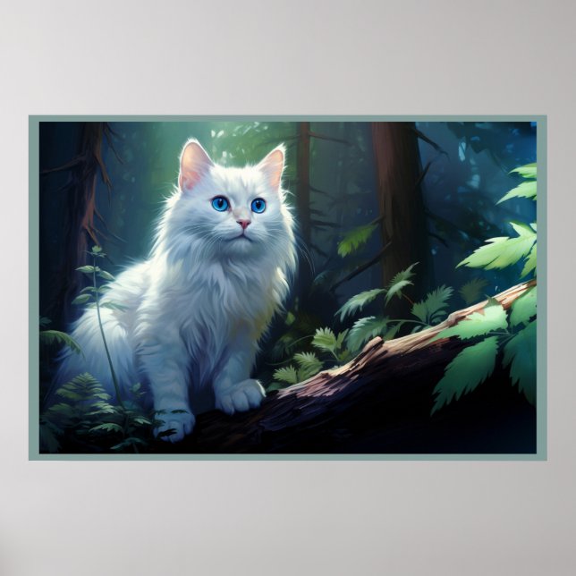 Poster The King of Forest Cats (Frente)
