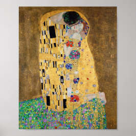 Poster The Kiss by Gustav Klimt Apron