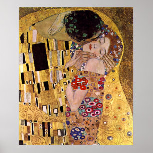 Poster The Kiss, Gustav Klimt