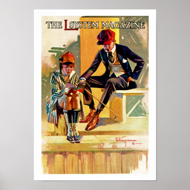 Pôster The L Sytem Magazine (Frente)