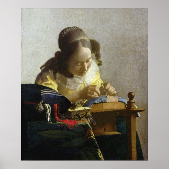 Poster The Lacemaker, 1669-70 (Frente)