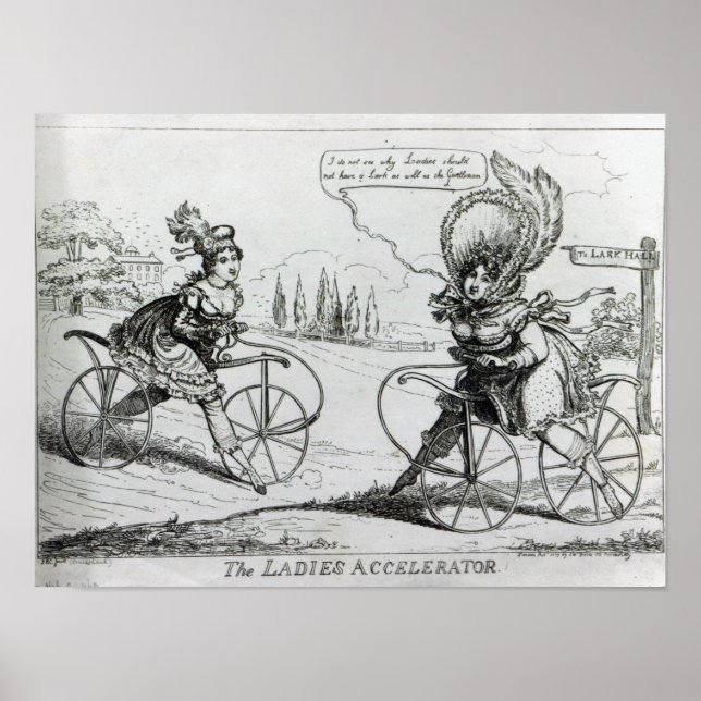 Pôster The Ladies Accelerator, 1819 (Frente)