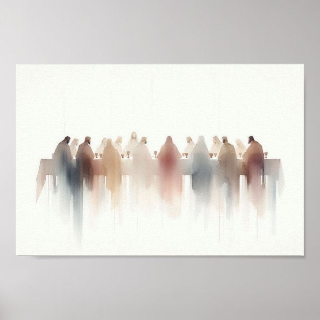 Poster The last supper  (Frente)
